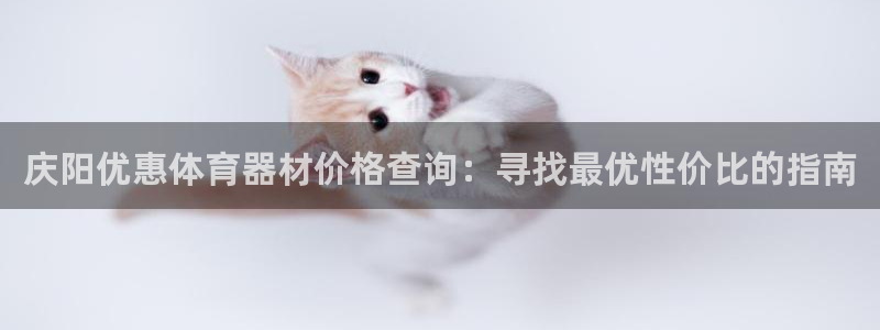 极悦平台注册登录入口：庆阳优惠体育器材价格查询：寻找