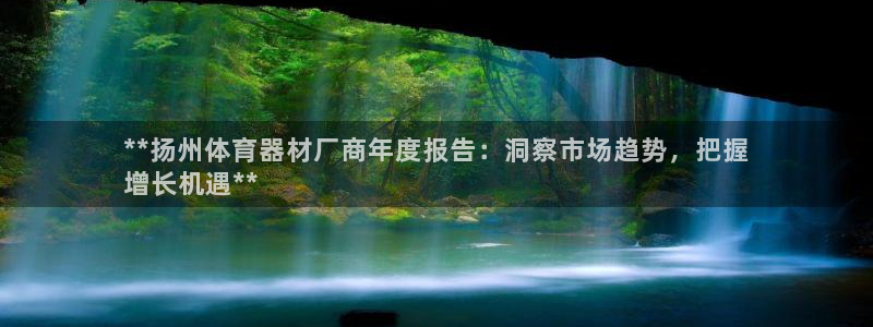 极悦平台官网登录网址是什么：**扬州体育器材厂商年度
