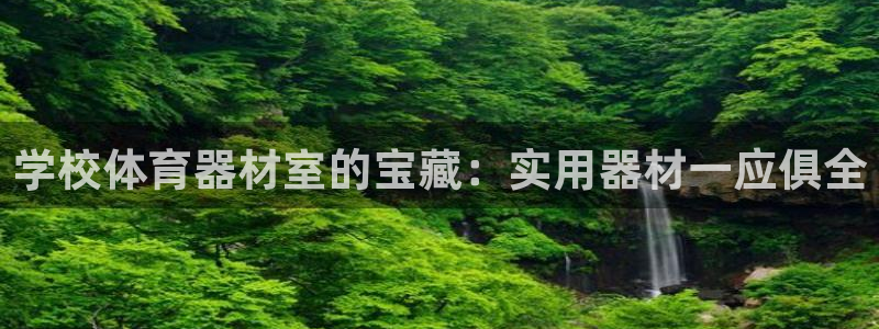 极悦平台安全吗：学校体育器材室的宝藏：实用器材一应俱
