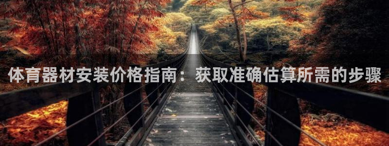 极悦娱乐贴吧：体育器材安装价格指南：获取准确估算所需