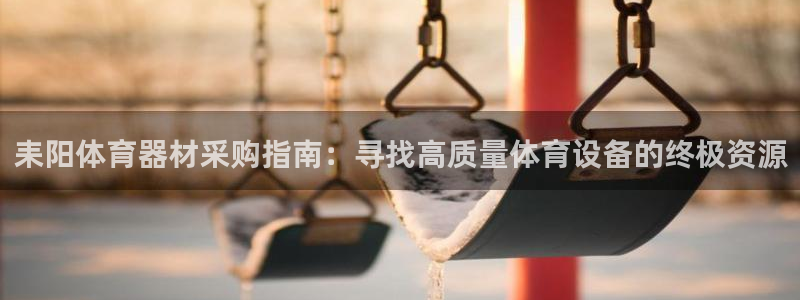 极悦平台网址皮皮虾：耒阳体育器材采购指南：寻找高质量