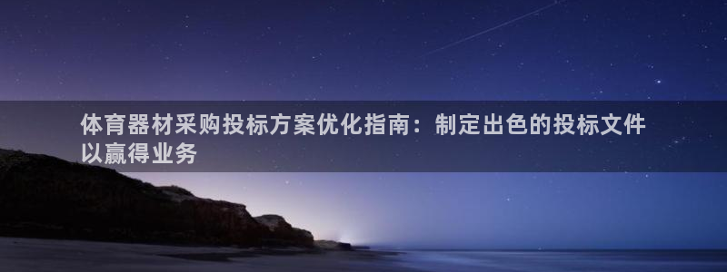 极悦平台是正规平台吗：体育器材采购投标方案优化指南：