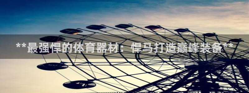 极悦平台下载安装：**最强悍的体育器材：悍马打造巅峰