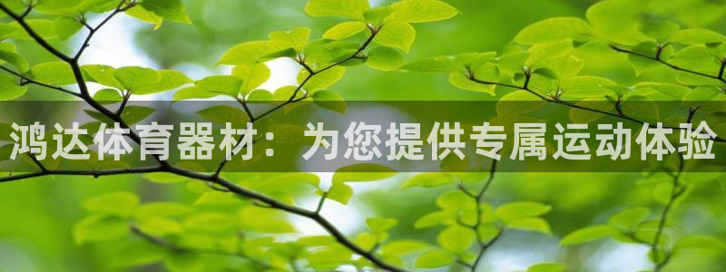 极悦平台官方网站登录入口：鸿达体育器材：为您提供专属