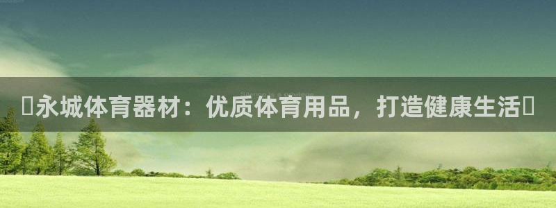 极悦官网旗舰店是正品吗：✨永城体育器材：优质体育用品