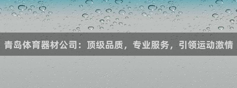 极悦平台和蓝狮平台区别是什么：青岛体育器材公司：顶级