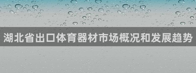 极悦平台安全吗可靠吗：湖北省出口体育器材市场概况和发