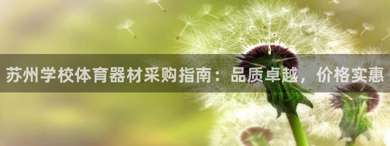 极悦娱乐代理多少钱一个月：苏州学校体育器材采购指南：